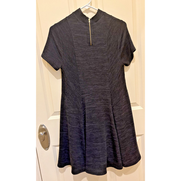 Altard State Fit and Flare Knit Sweater Dress Women Size Large Short Sleeves - Picture 2 of 4